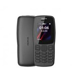 گوشی نوکیا 106 دو سیم کارت مدل 2023 با طراحی فشرده و پشتیبانی از دو سیم کارت.