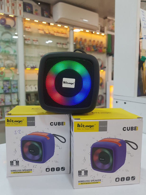 اسپیکر پرتابل برند هایتیج مدل CUBE BT-5.0