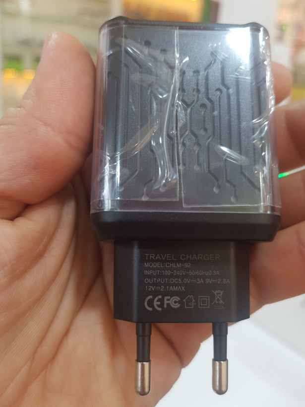 کله شارژر دو پورت 25 وات برند لیامی مدل CH.LM-92