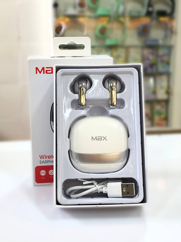 هندزفری بلوتوثی مکس مدل MA-22 با طراحی شیک و صدای فوقالعاده - مناسب برای ورزش و استفاده روزمره