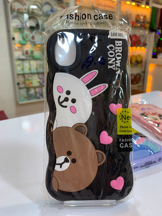 قاب فشن سامسونگ A05 با طرح کارتونی برونو و خرگوش