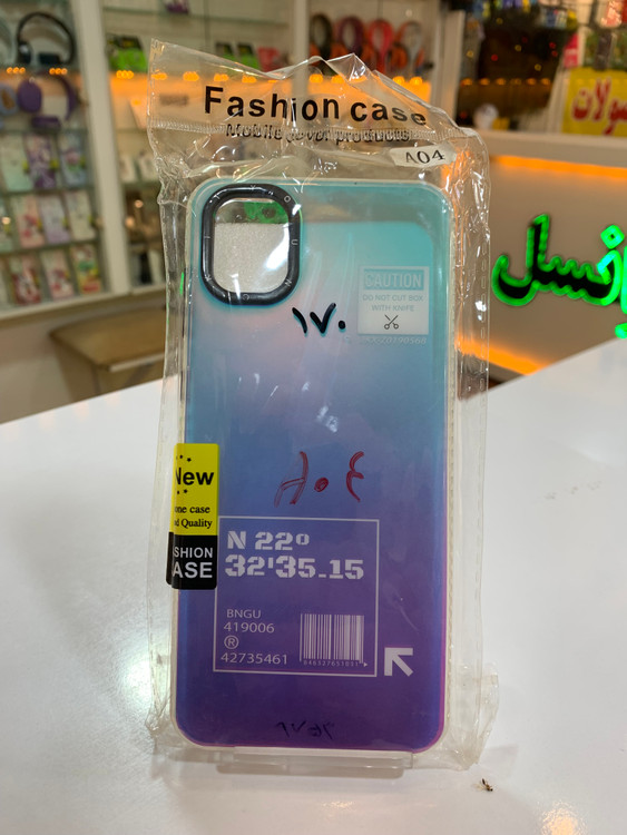 کاور موبایل آبی سه بعدی فانتزی برای سامسونگ A04 وبا طراحیهای زیبا و کیفیت عالی