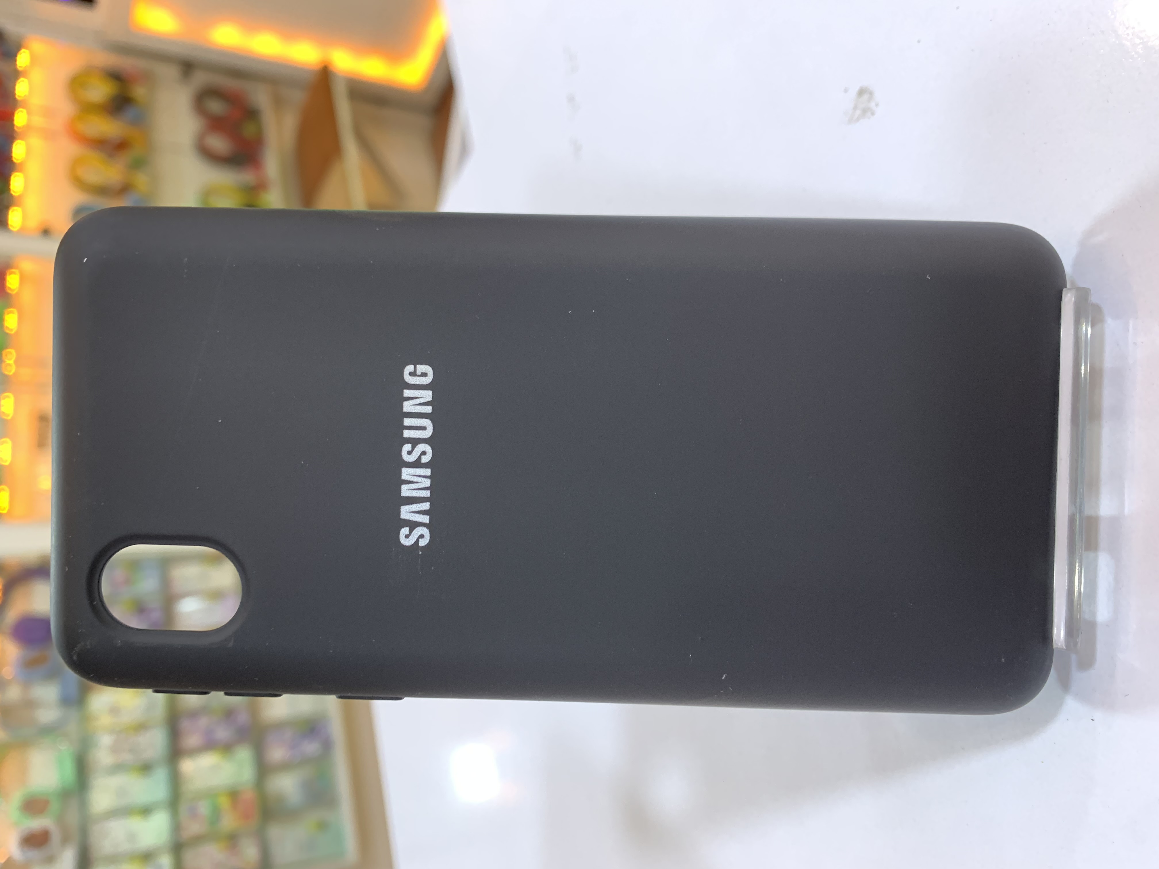 قاب گوشی سامسونگ A01core به رنگ مشکی