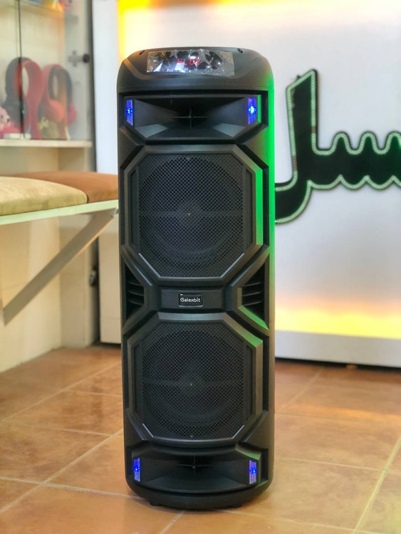 اسپیکر پارتی گلکسی بیت مدل GS-41 با چرخ و دسته برای حمل آسان