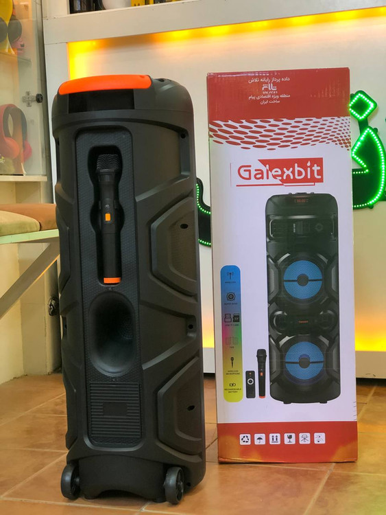 اسپیکر چمدانی GS-41 گلکسی بیت با قابلیت اتصال TWS و صدای قدرتمند