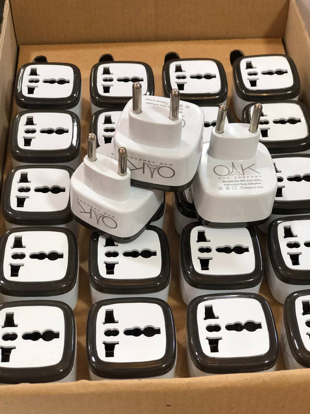 تبدیل ۳ به ۲ شارژر OAK با گارانتی معتبر