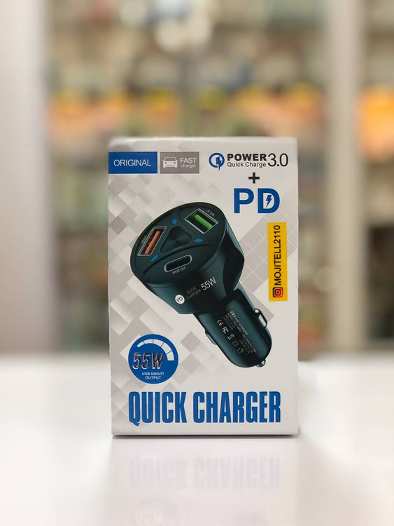 شارژر فندکی مجهز به پورت PD 20W و قابلیت شارژ ایمن دستگاهها