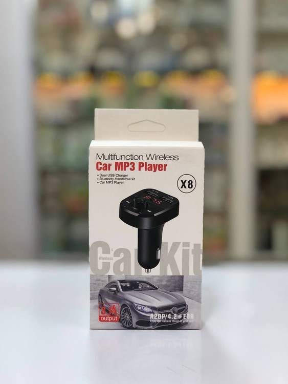 پخشکننده افام خودرو مدل X8 با طراحی مدرن و کاربردی در خودرو