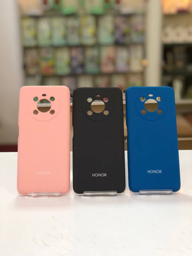 گارد سیلیکونی اورجینال هانور X9 رنگ مشکی، آبی و صورتی مناسب برای محافظت از گوشی