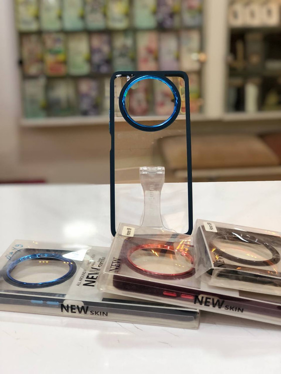 قاب شفاف دور رنگی اورجینال Honor X9 مناسب برای محافظت و زیبایی گوشی