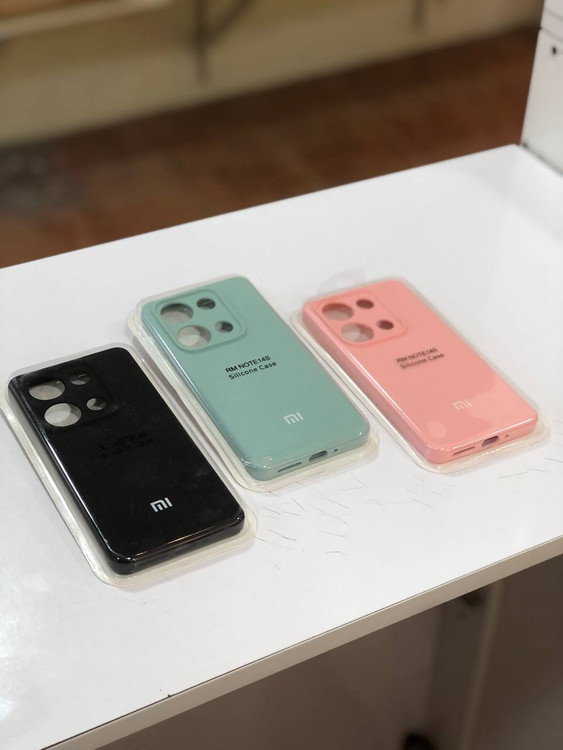 گارد سیلیکونی اورجینال گوشی شیائومی Note 14S با محافظ لنز – فروشگاه مُجیتِل