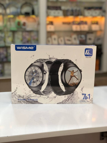 ساعت هوشمند Wisme مدل X39 Max با طراحی کلاسیک و ۷ بند متنوع – فروشگاه مُجیتِل