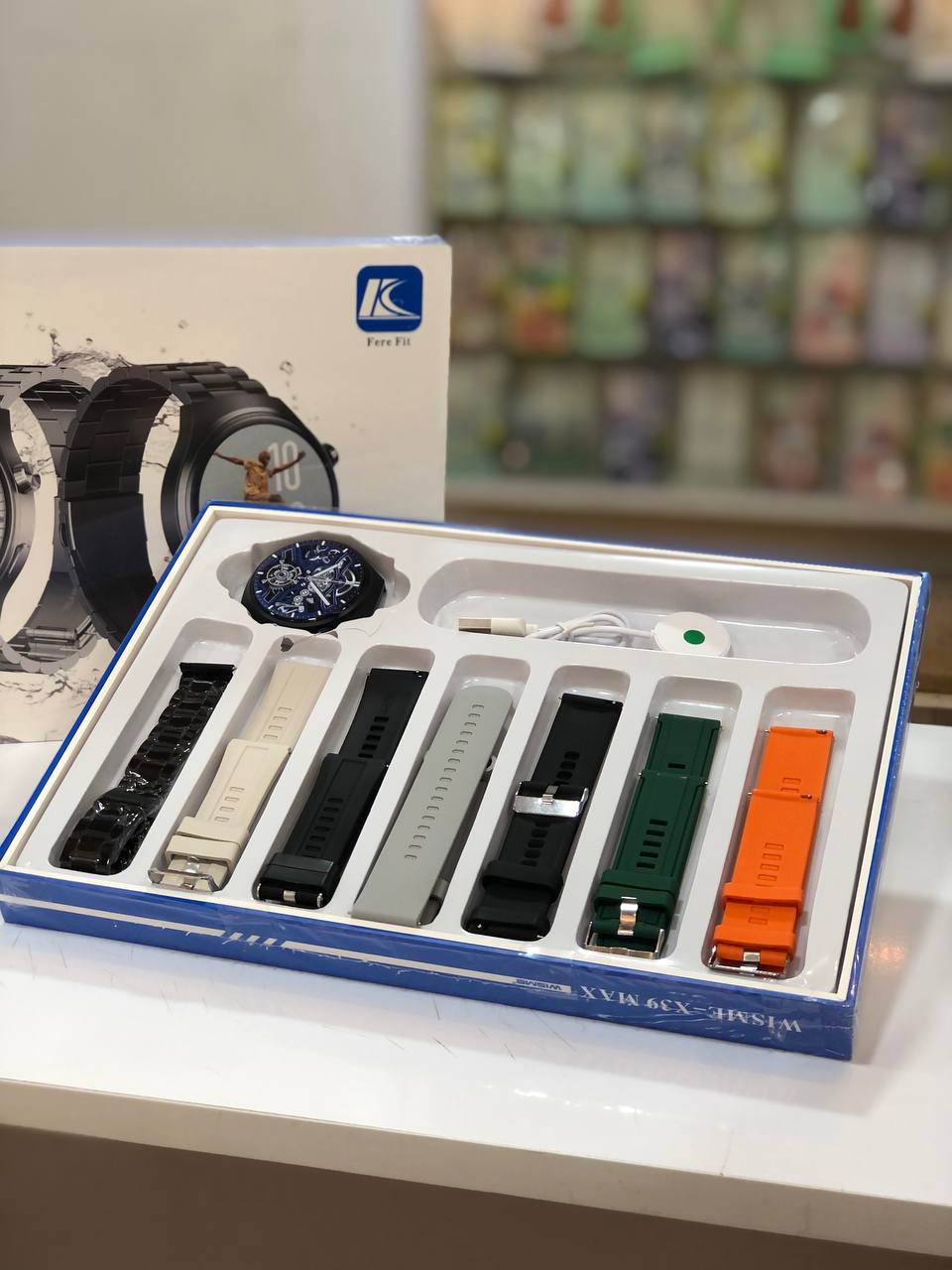 ساعت هوشمند ویسمی X39 Max با بندهای رنگی و قابلیت مکالمه بلوتوثی – مُجیتِل