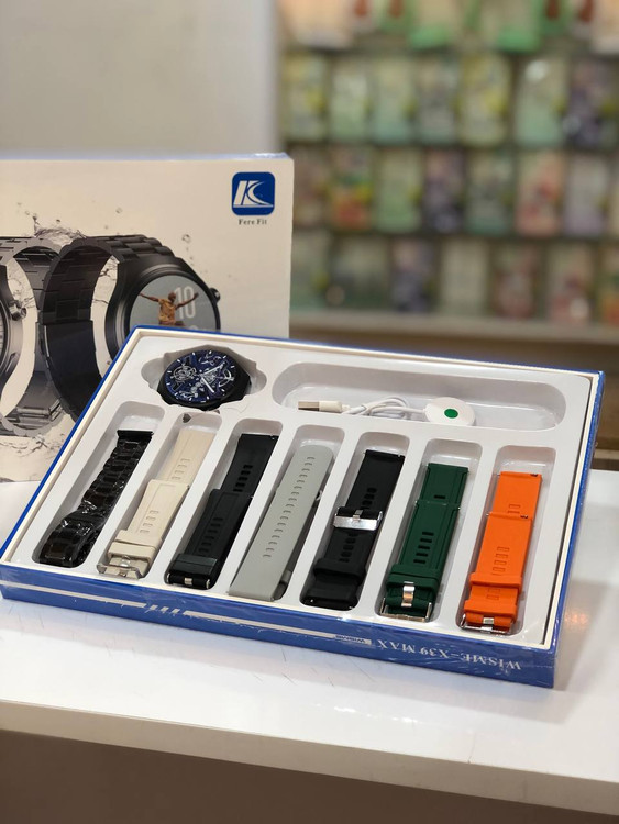 ساعت هوشمند ویسمی X39 Max با بندهای رنگی و قابلیت مکالمه بلوتوثی – مُجیتِل