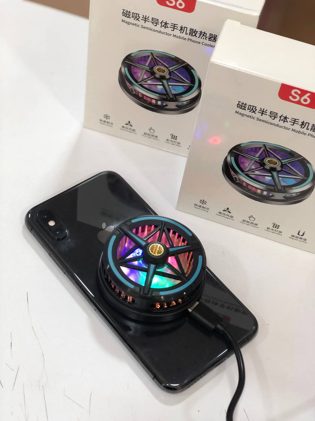 RGB Magnetic Mobile Cooler Model S6