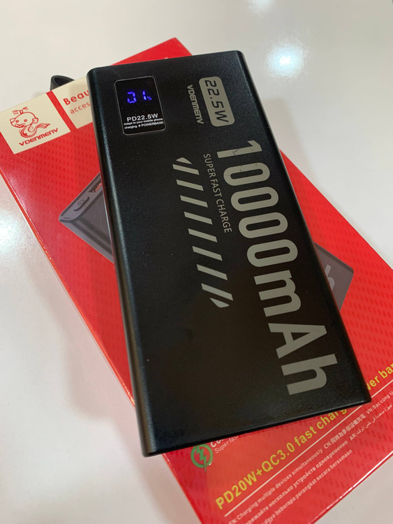 پاوربانک 18 وات دنمن DP43 ظرفیت 10000 میلی آمپر ساعت