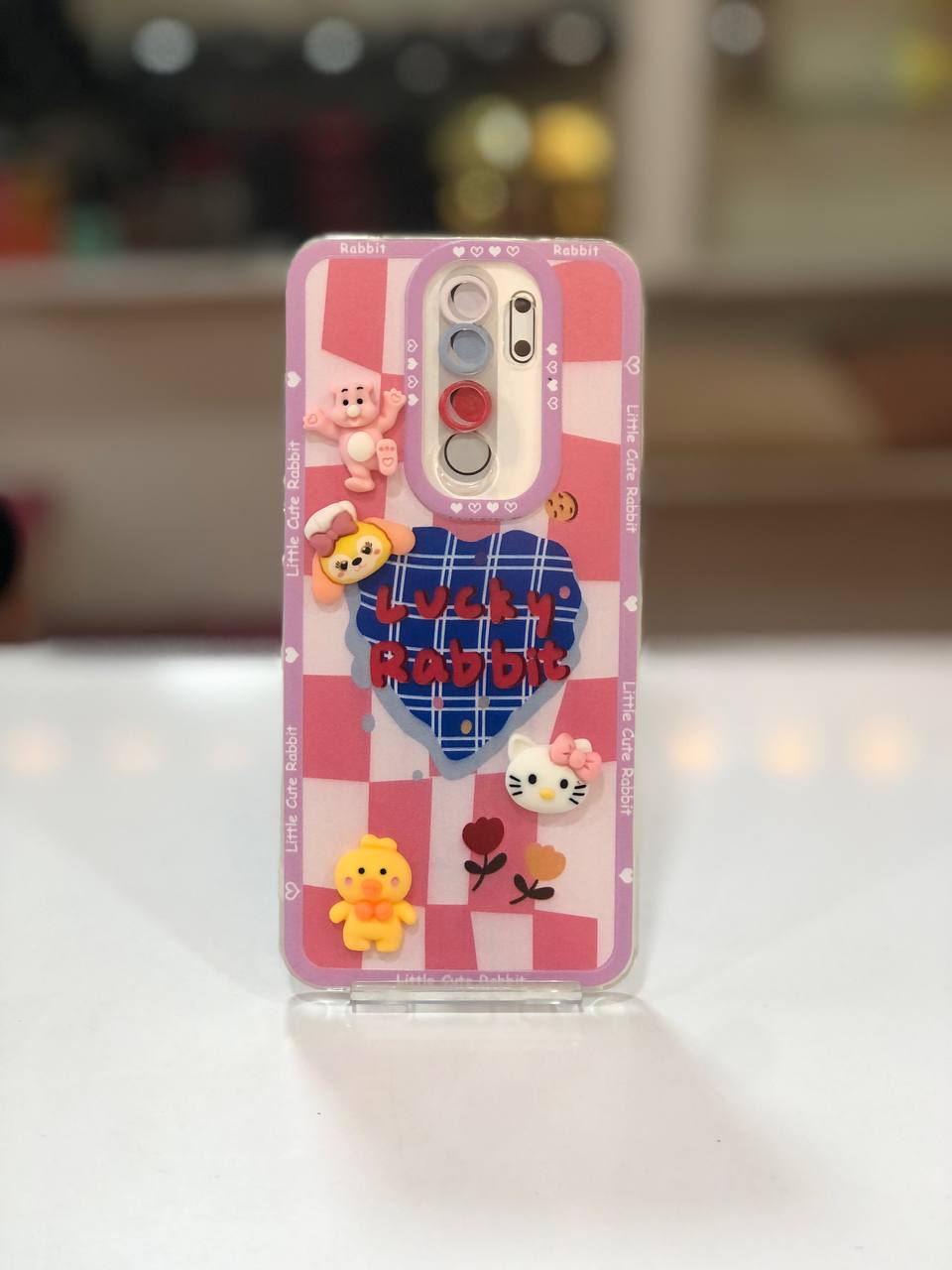 قاب ژله ای استیکر دار فانتزی با عروسک سه بعدی پوکو M4Pro