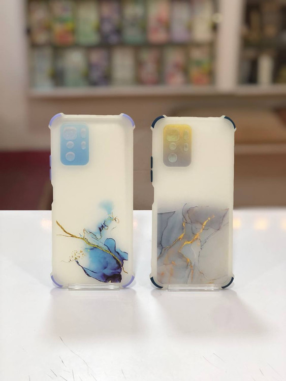 قاب ژله ای شفاف با طرح سنگ مرمر برای گوشی پوکو x3GT