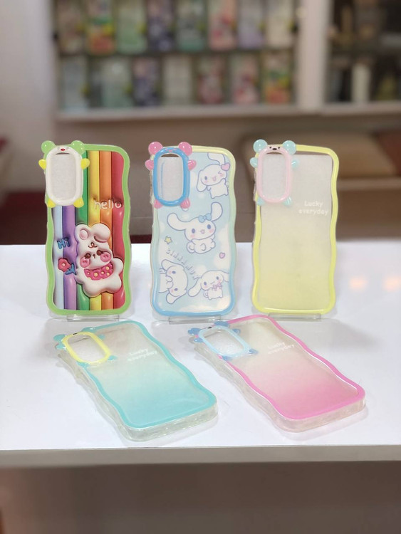 قاب ژله ای موج دار فانتزی با طرح های متنوع برای سامسونگ A24