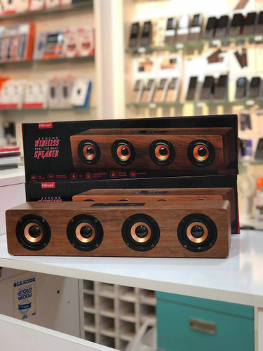 اسپیکر بلوتوثی Kboard مدل KTS-1108 بدنه چوبی