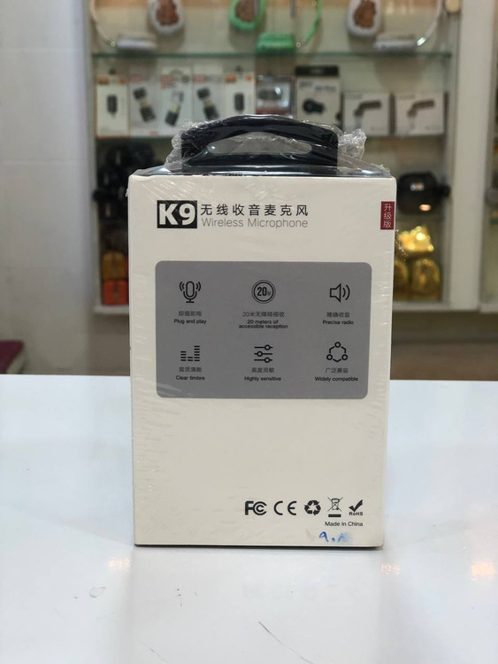 میکروفن یقه ای بی سیم K9 مناسب گوشی اندروید تایپ سی