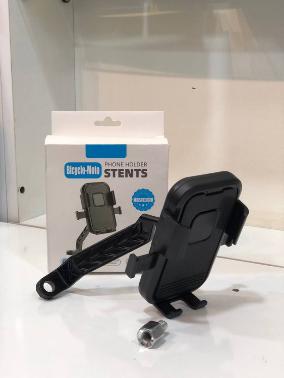 پایه نگهدارنده موبایل N7 مخصوص موتور و دوچرخه با بازوهای خودکار و ساختار ضد لرزش