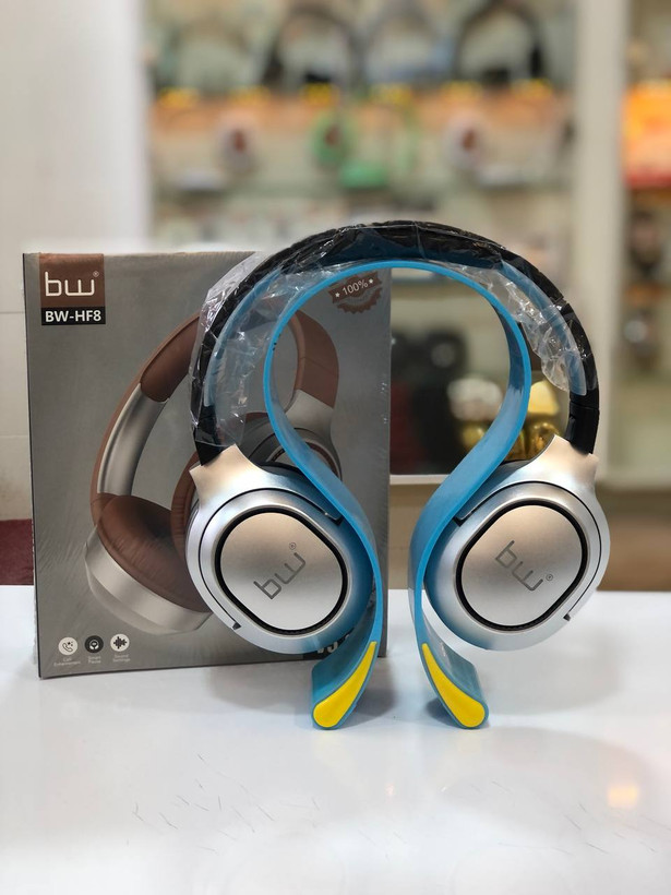 هدفون بیسیم BW مدل BW-HF8 | صدای 6D، بیس قوی، بلوتوث 5.3