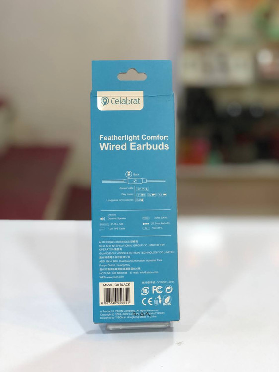 هندزفری Celebrat G8 مناسب مکالمه، موسیقی و استفاده روزمره