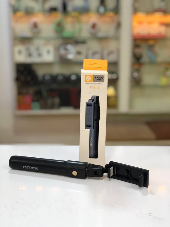 پایه مونوپاد و سهپایه کالیو K-S100 در حالت بسته با طراحی جمعوجور و قابل حمل