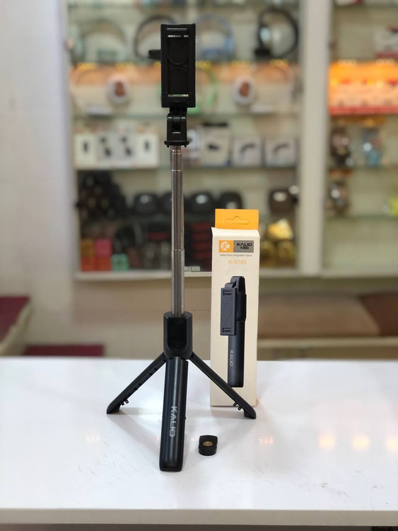 پایه نگهدارنده موبایل K-S100 با قابلیت تنظیم ارتفاع و چرخش زاویه