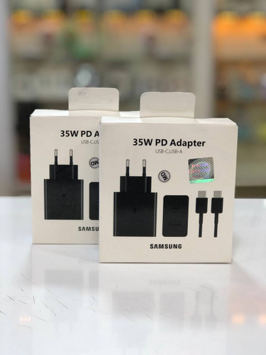 شارژر دیواری سامسونگ 35 وات مدل EP-TA220 اورجینال به همراه کابل Type-C