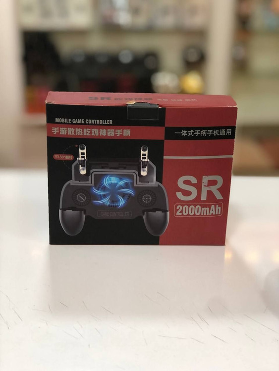 SR PUBG gaming controller with USB charging port