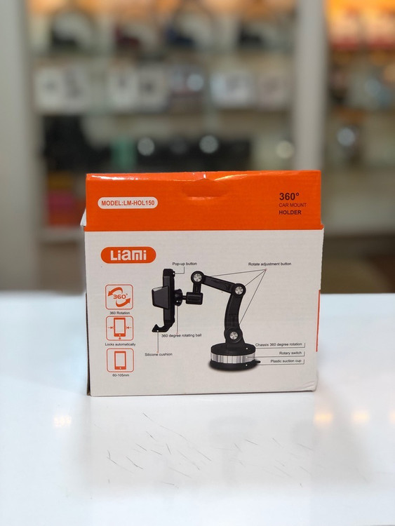 پایه نگهدارنده موبایل لیامی LM-HOL150 چرخش 360 درجه