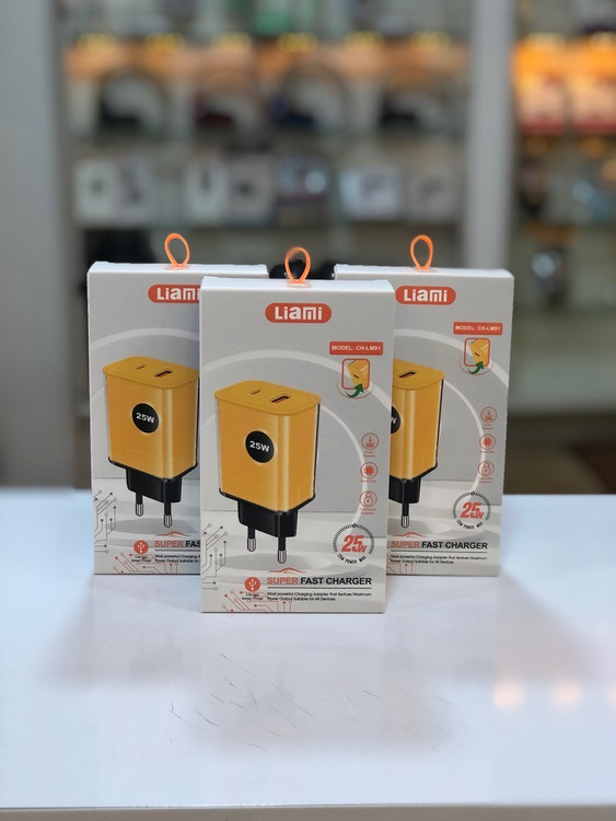 شارژر سوپر فست لیامی CH-LM91 مناسب گوشی سامسونگ و اندروید