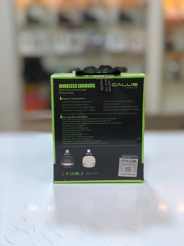 ایرپاد بیسیم کالوس مدل ANC3 Pro | صدای Hi-Fi 360، نویز کنسلینگ محیطی، بلوتوث 5.3