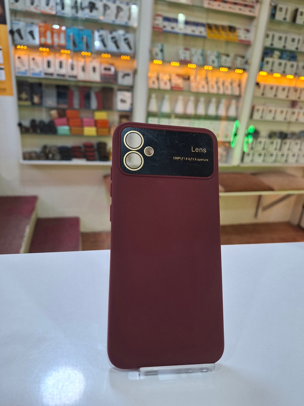 کاور دیامانته مدل Lenzo Navy مناسب برای گوشی سامسونگ Galaxy A04e