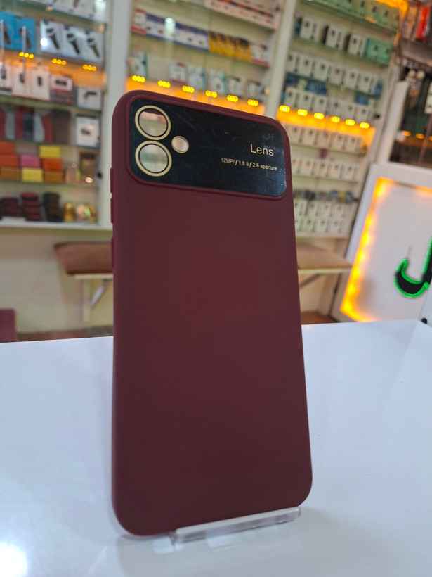کاور دیامانته مدل Lenzo Navy مناسب برای گوشی سامسونگ Galaxy A04e